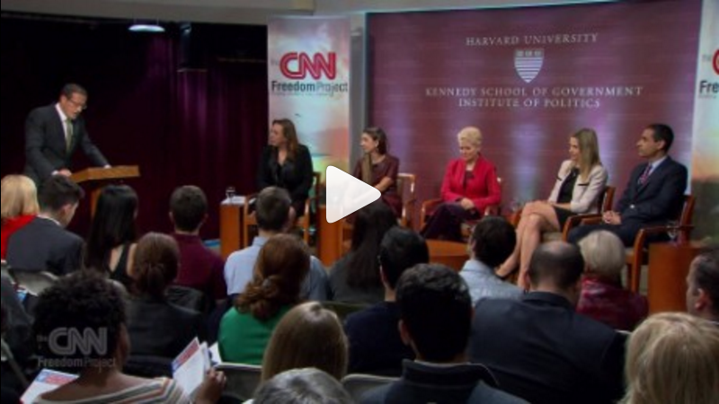 CNN's Freedom Project panelists speak at Harvard Kennedy School